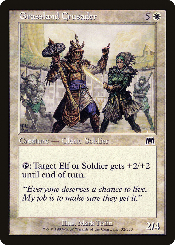 Grassland Crusader (ONS-032) (Foil)