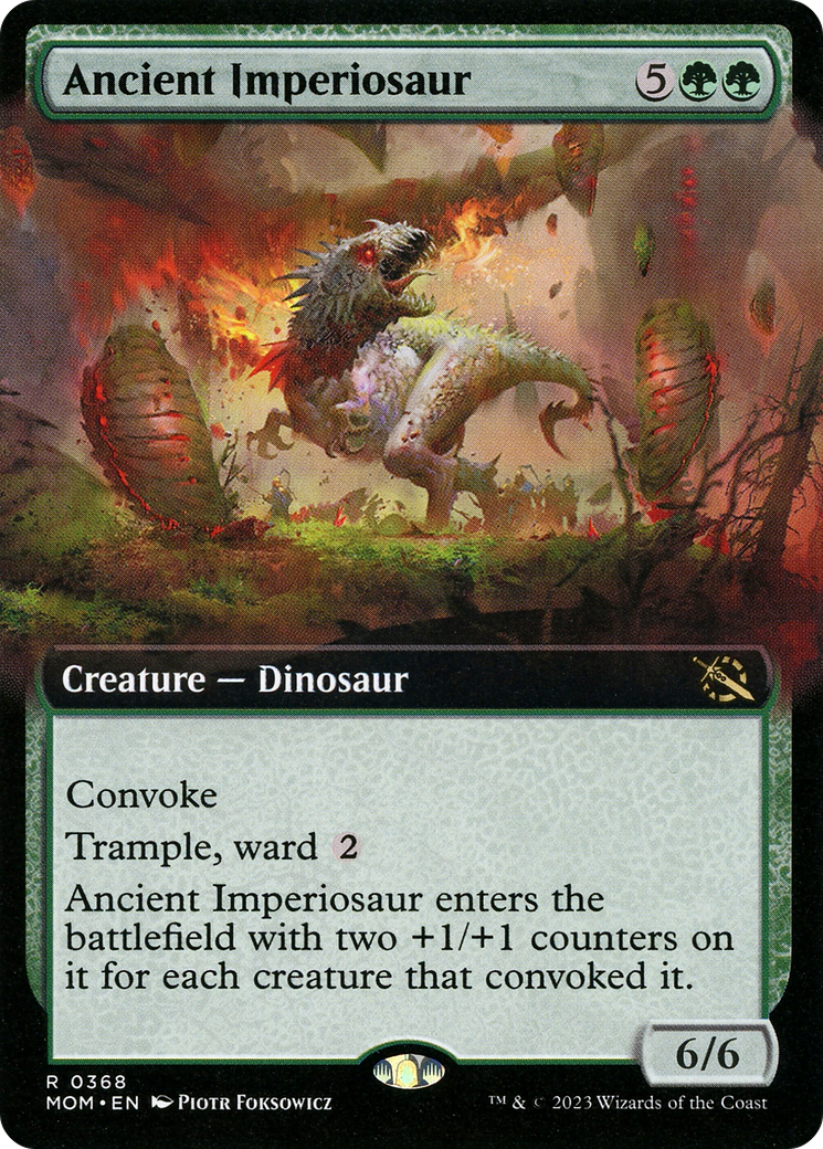 Ancient Imperiosaur (MOM-368) (Extended Art) (Foil)