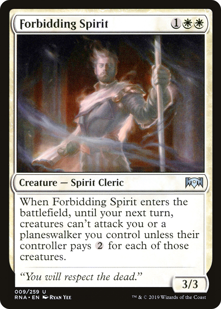 Forbidding Spirit (RNA-009) (Foil)