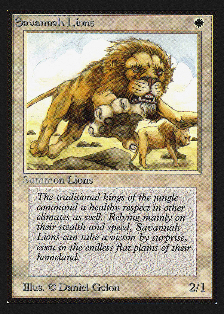 Savannah Lions (CED-039)