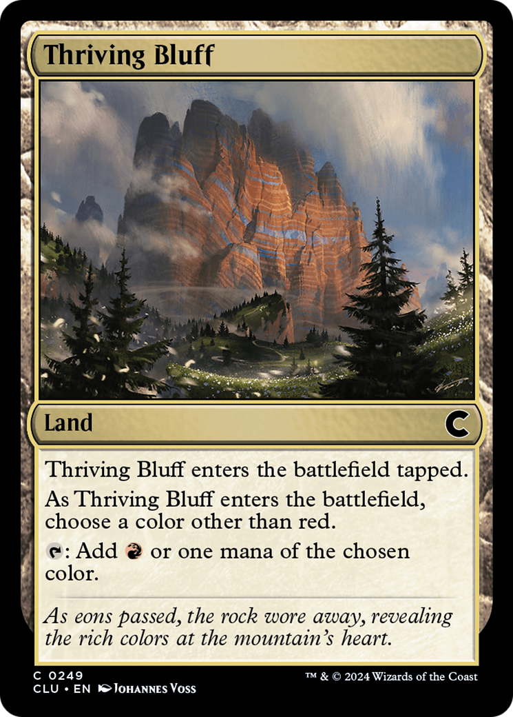 Thriving Bluff (CLU-249)