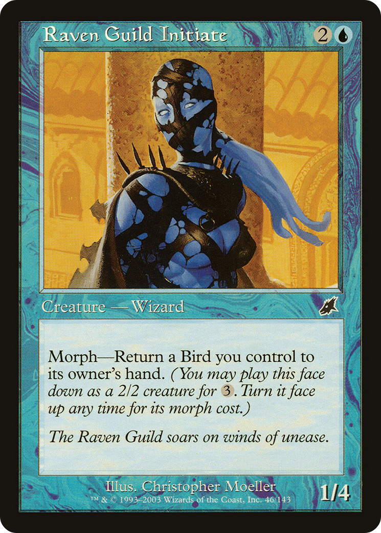 Raven Guild Initiate (SCG-046) (Foil)