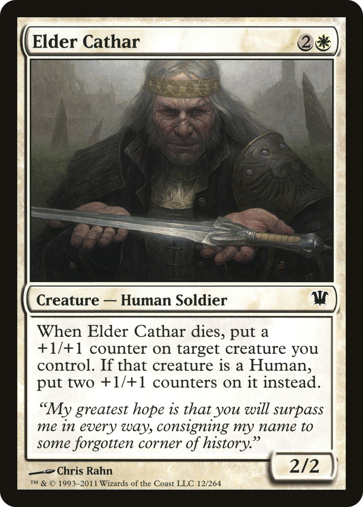 Elder Cathar (ISD-012) (Foil)