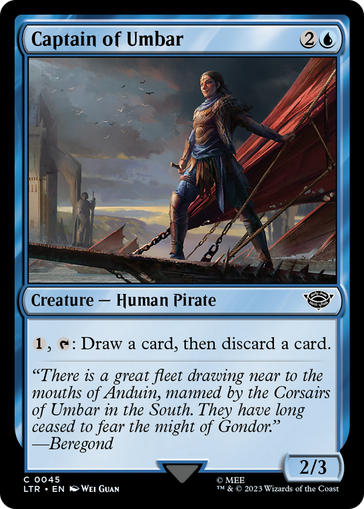 Captain of Umbar (LTR-045) (Foil)