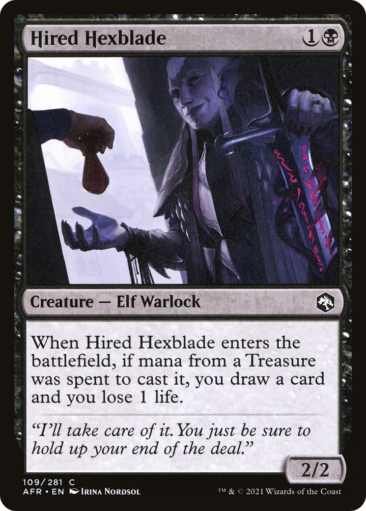Hired Hexblade (AFR-109)