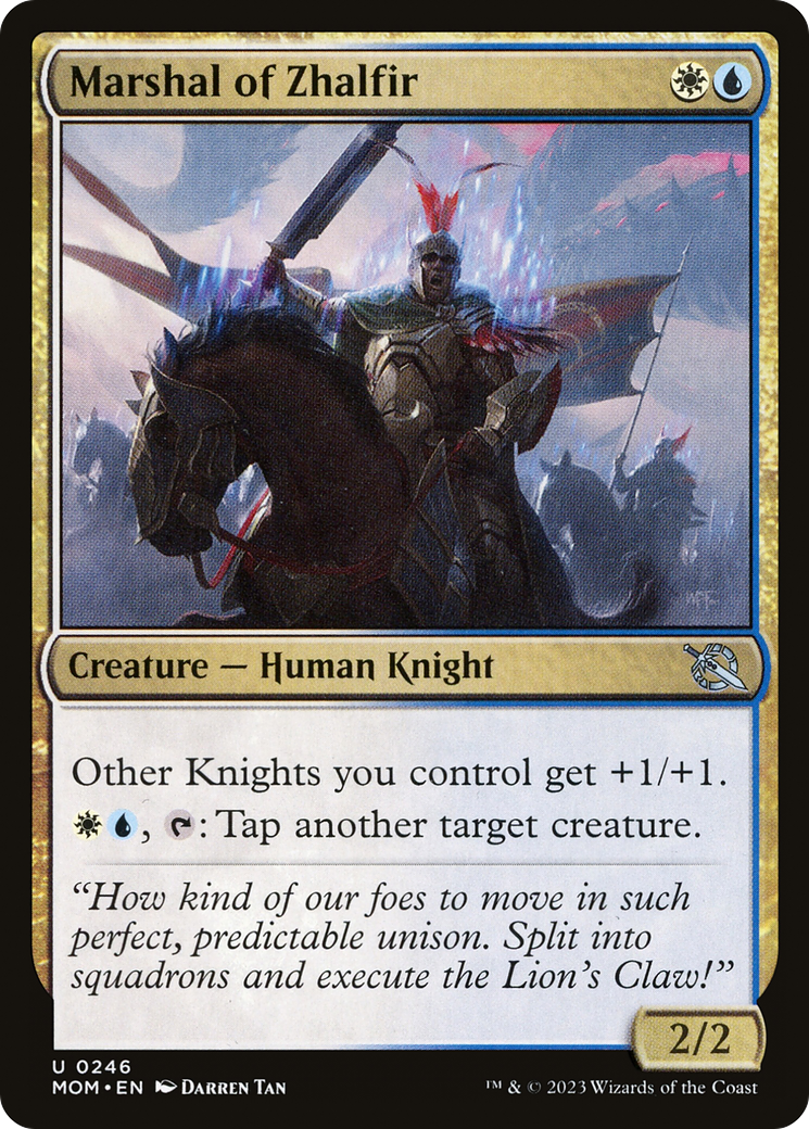 Marshal of Zhalfir (MOM-246) (Foil)
