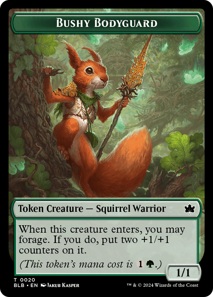 Bushy Bodyguard Token (BLB-020)
