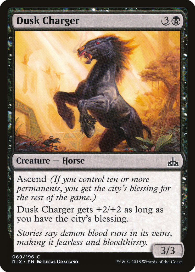 Dusk Charger (RIX-069) (Foil)