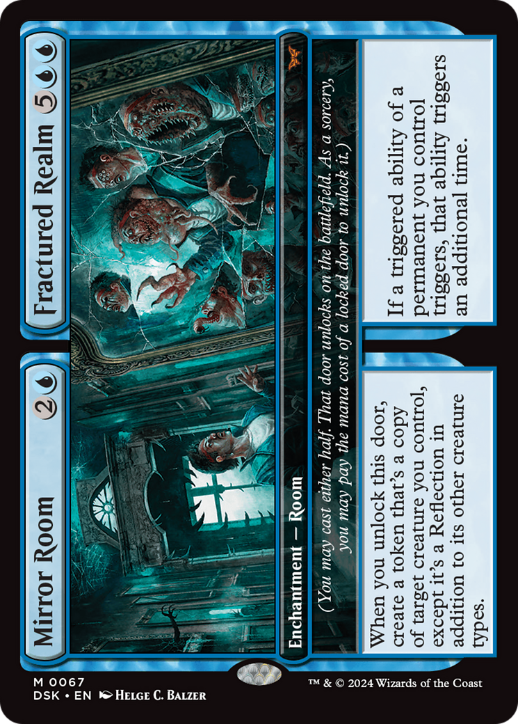 Mirror Room // Fractured Realm (DSK-067) (Foil)