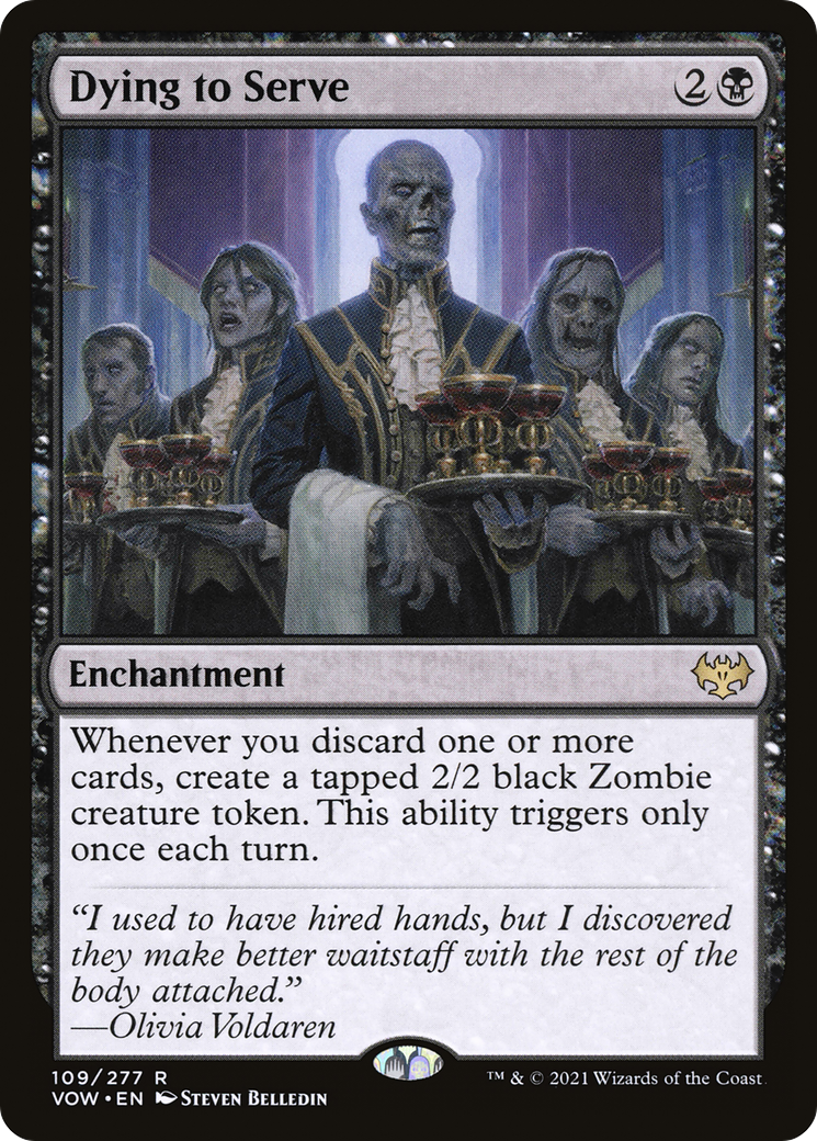 Dying to Serve (VOW-109) (Foil)