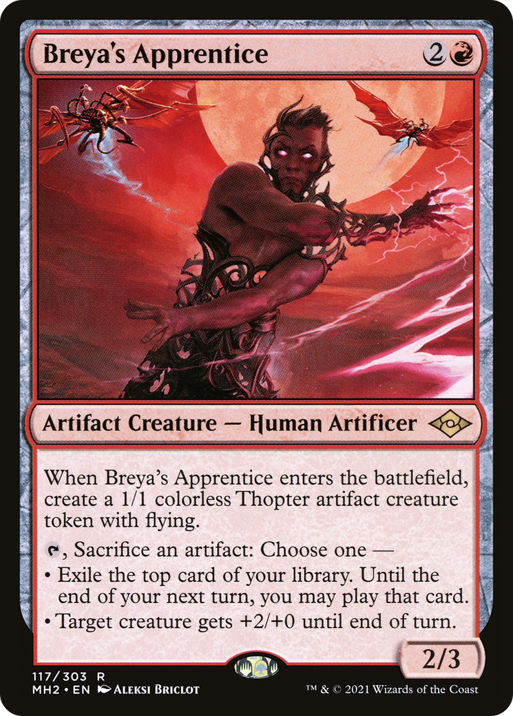 Breya's Apprentice (MH2-117) (Foil)