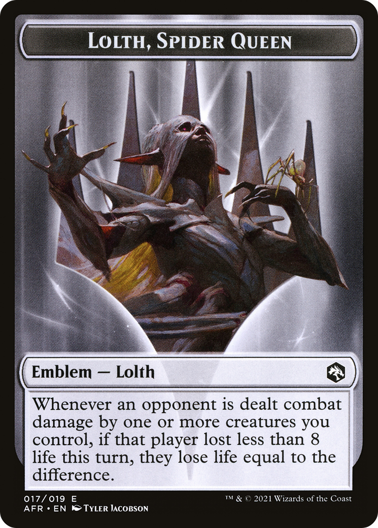Lolth, Spider Queen Emblem (TAFR-017)
