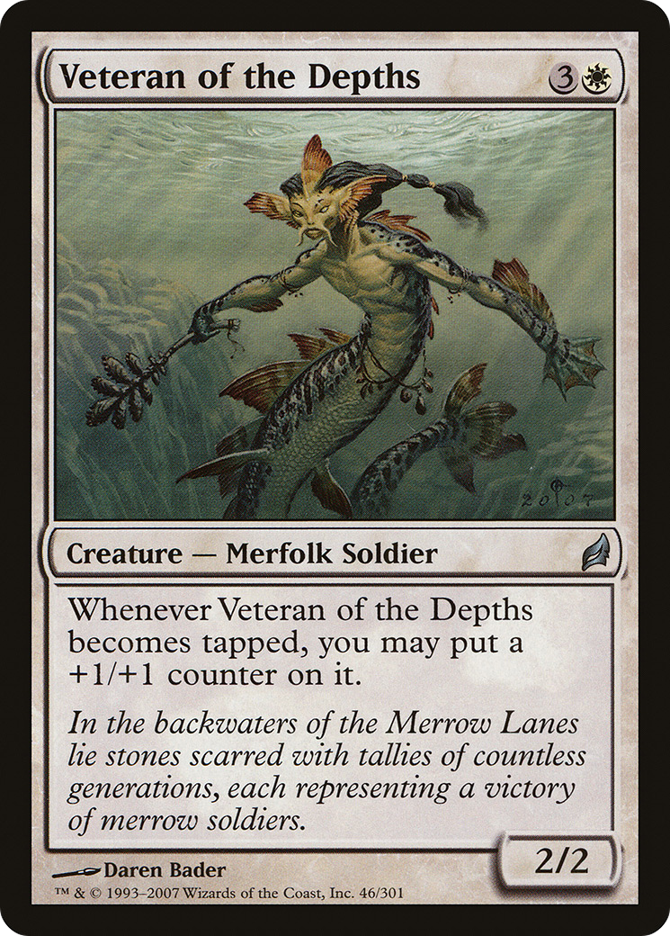 Veteran of the Depths (LRW-046) (Foil)