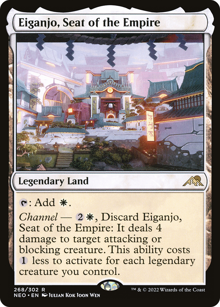 Eiganjo, Seat of the Empire (NEO-268) (Foil)