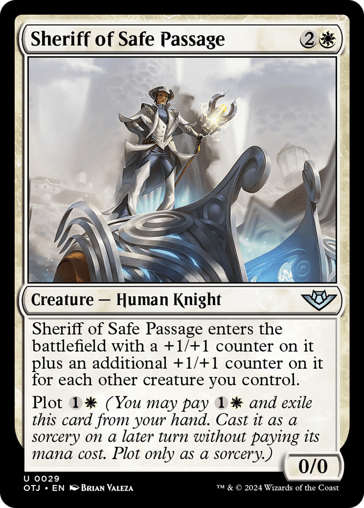 Sheriff of Safe Passage (OTJ-029)