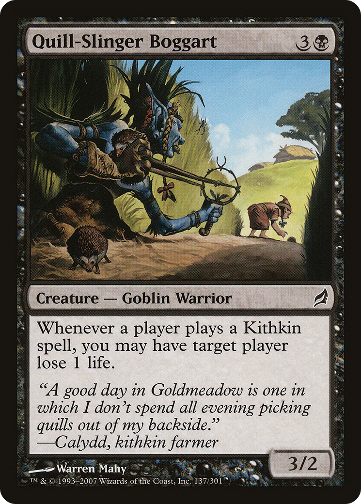 Quill-Slinger Boggart (LRW-137)