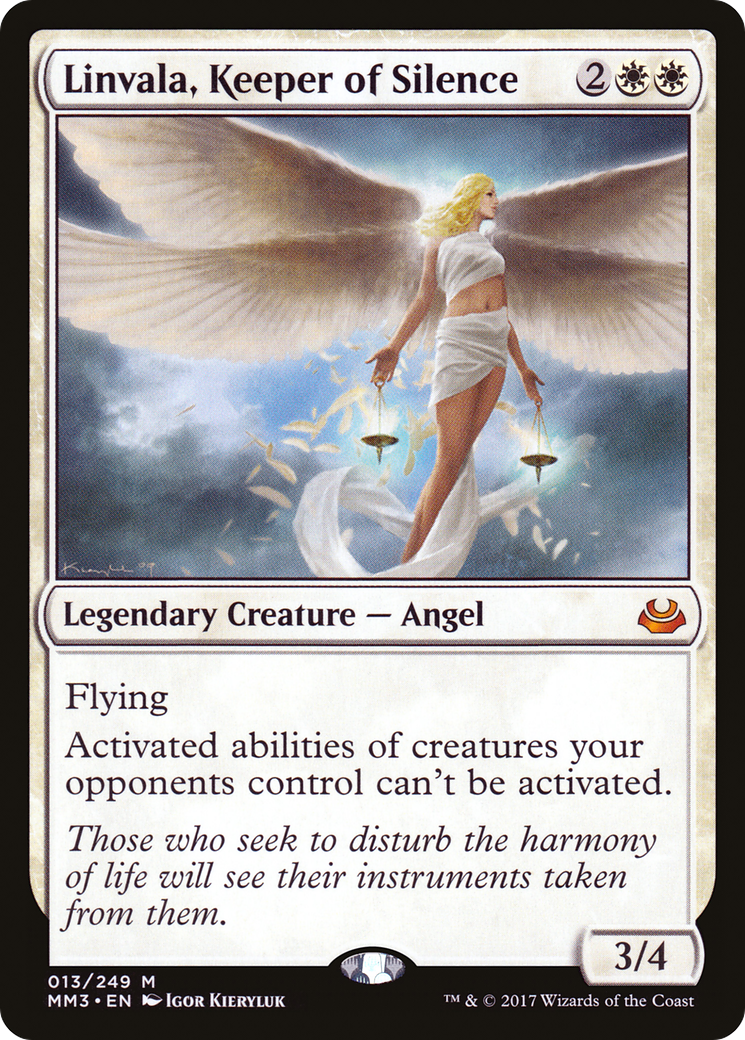 Linvala, Keeper of Silence (MM3-013)