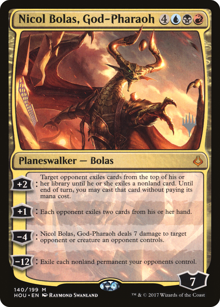 Nicol Bolas, God-Pharaoh (PPSTX-140P) (Foil)