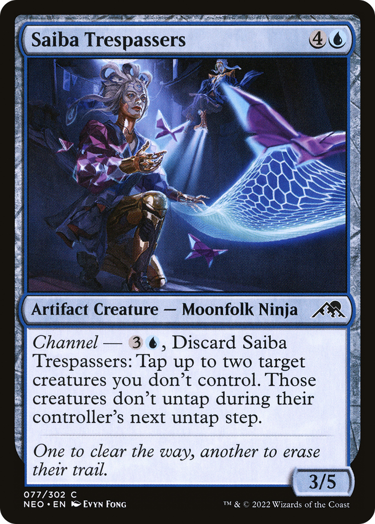 Saiba Trespassers (NEO-077) (Foil)
