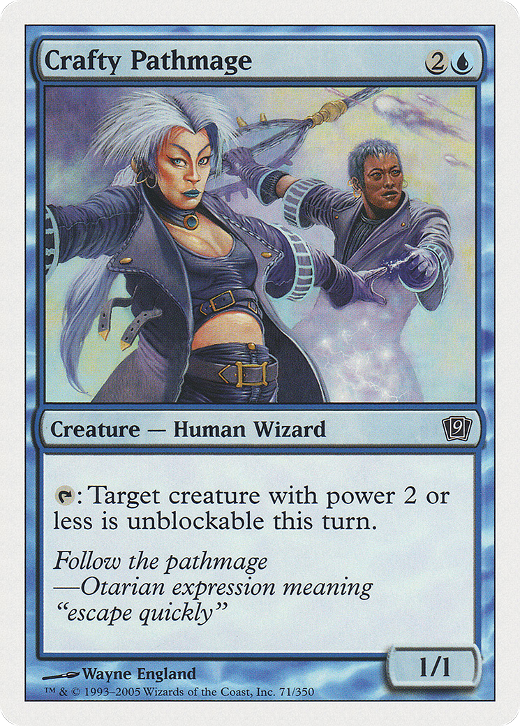 Crafty Pathmage (9ED-071★) (Foil)