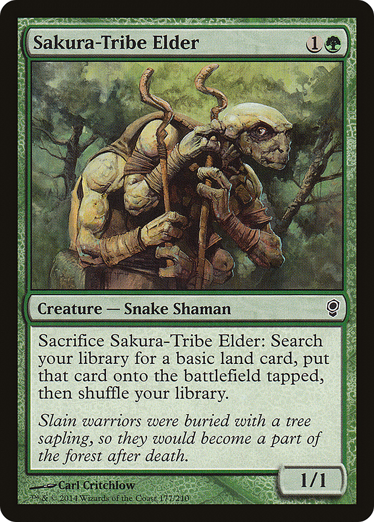 Sakura-Tribe Elder (CNS-177) (Foil)