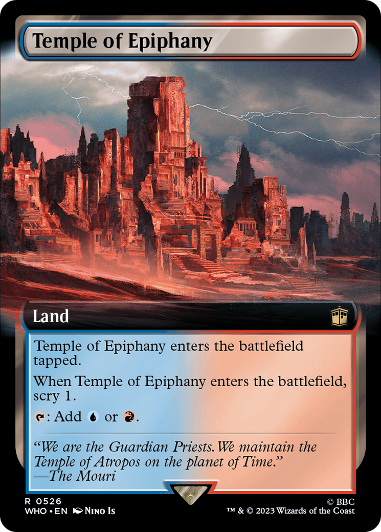 Temple of Epiphany (WHO-526) (Extended Art) (Foil)