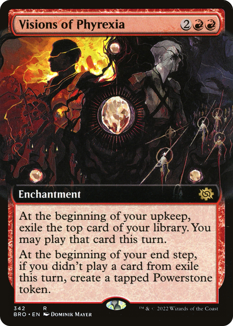 Visions of Phyrexia (BRO-342) (Extended Art) (Foil)