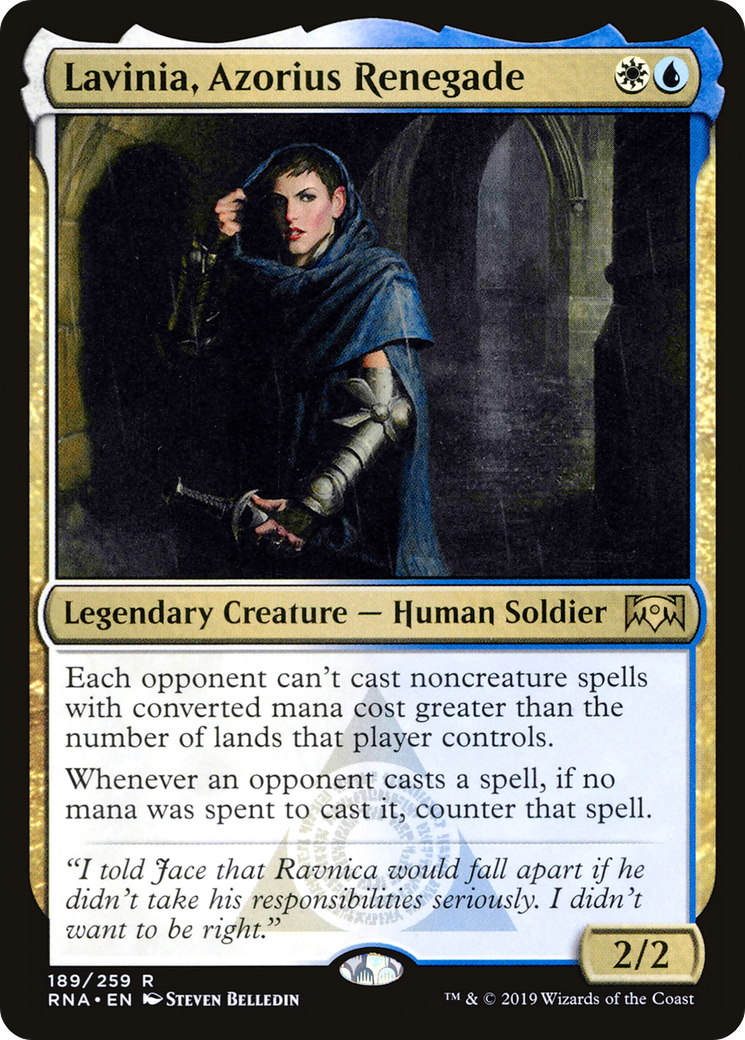 Lavinia, Azorius Renegade (RNA-189)