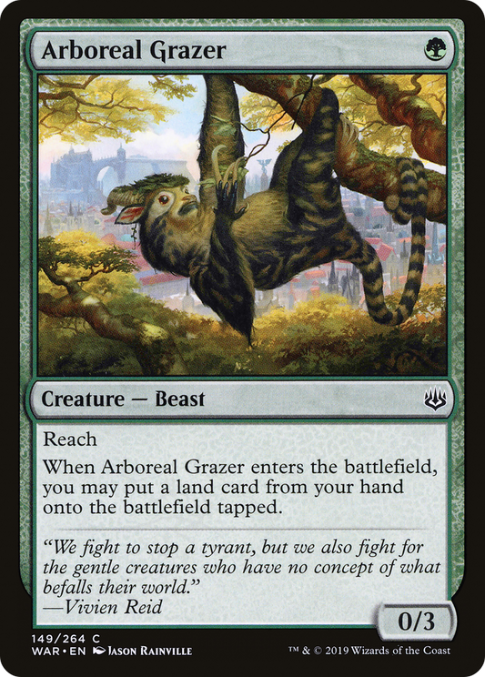 Arboreal Grazer (WAR-149)