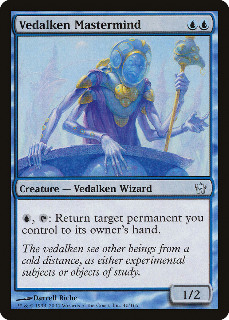 Vedalken Mastermind (5DN-040) (Foil)