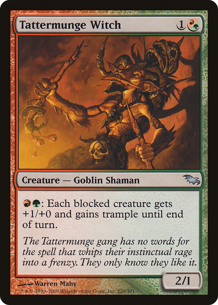 Tattermunge Witch (SHM-220) (Foil)
