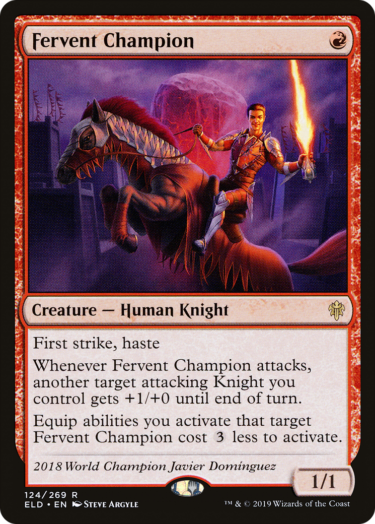 Fervent Champion (ELD-124)