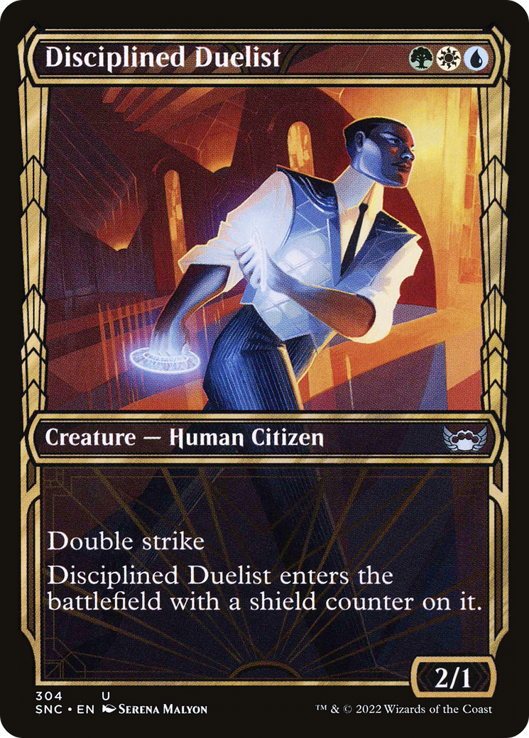 Disciplined Duelist (SNC-304) (Showcase) (Foil)