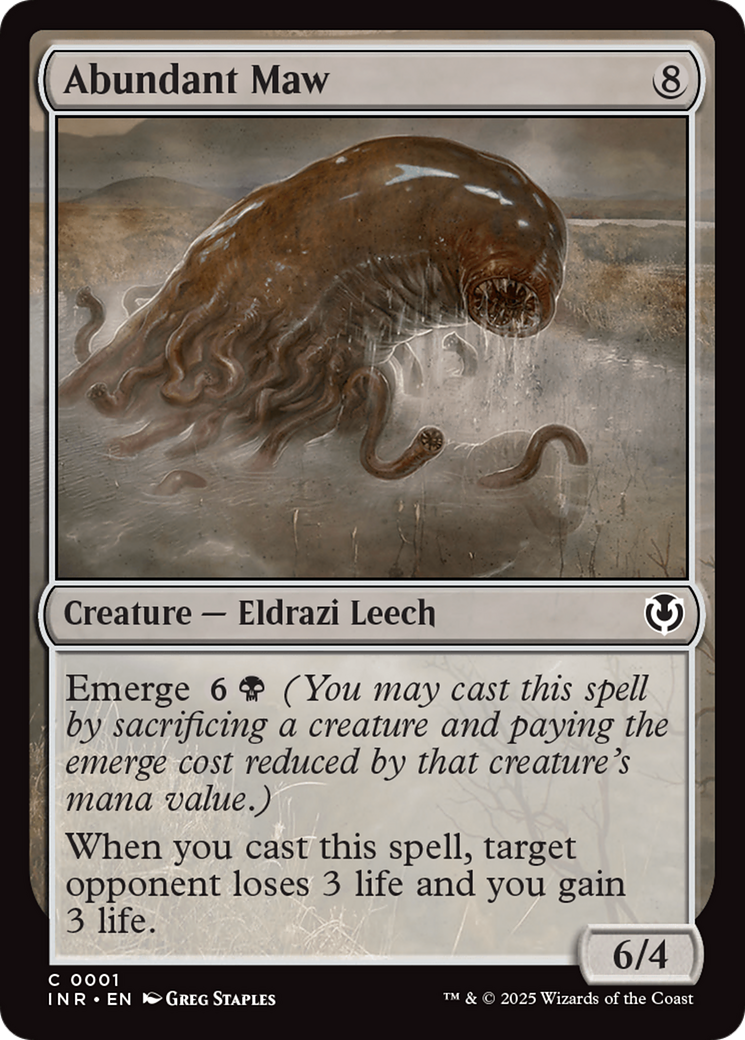 Abundant Maw (INR-001) (Foil)