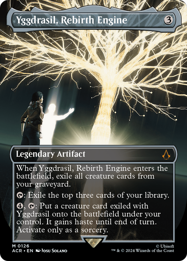 Yggdrasil, Rebirth Engine (ACR-126) (Borderless) (Foil)