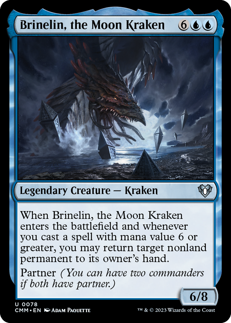 Brinelin, the Moon Kraken (CMM-078) (Foil)