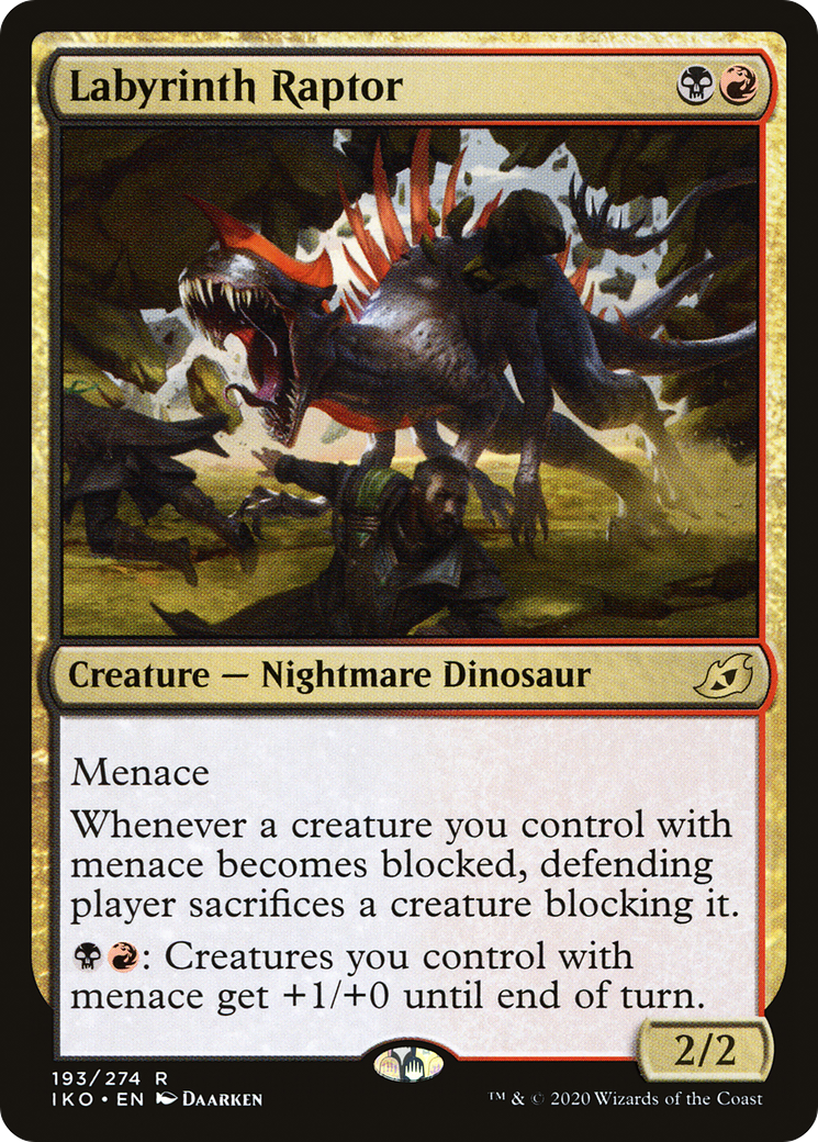 Labyrinth Raptor (IKO-193) (Foil)
