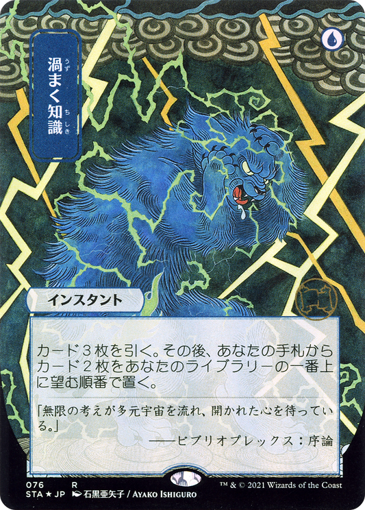 Brainstorm (STA-076) (Borderless) (Foil)