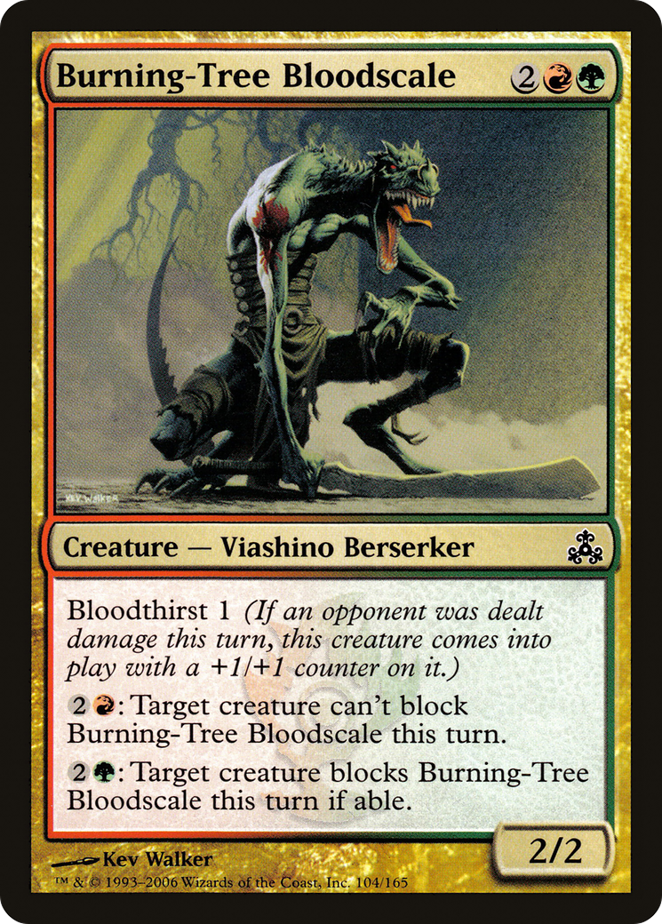 Burning-Tree Bloodscale (GPT-104) (Foil)