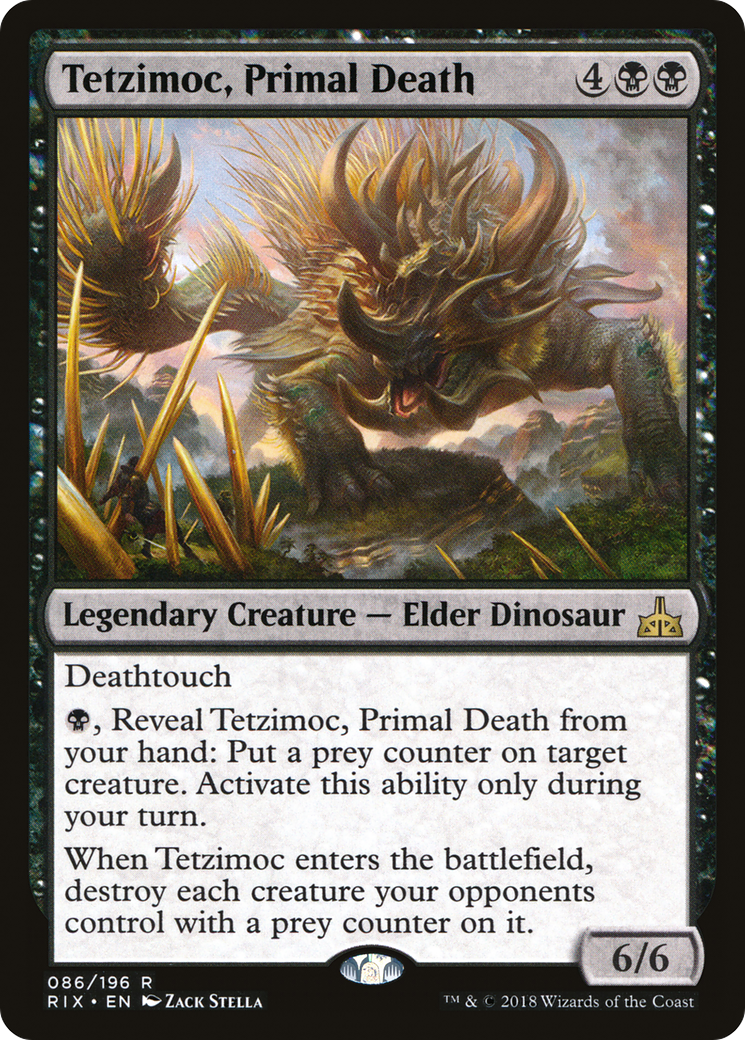 Tetzimoc, Primal Death (RIX-086) (Foil)