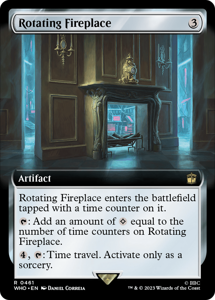 Rotating Fireplace (WHO-461) (Extended Art) (Foil)