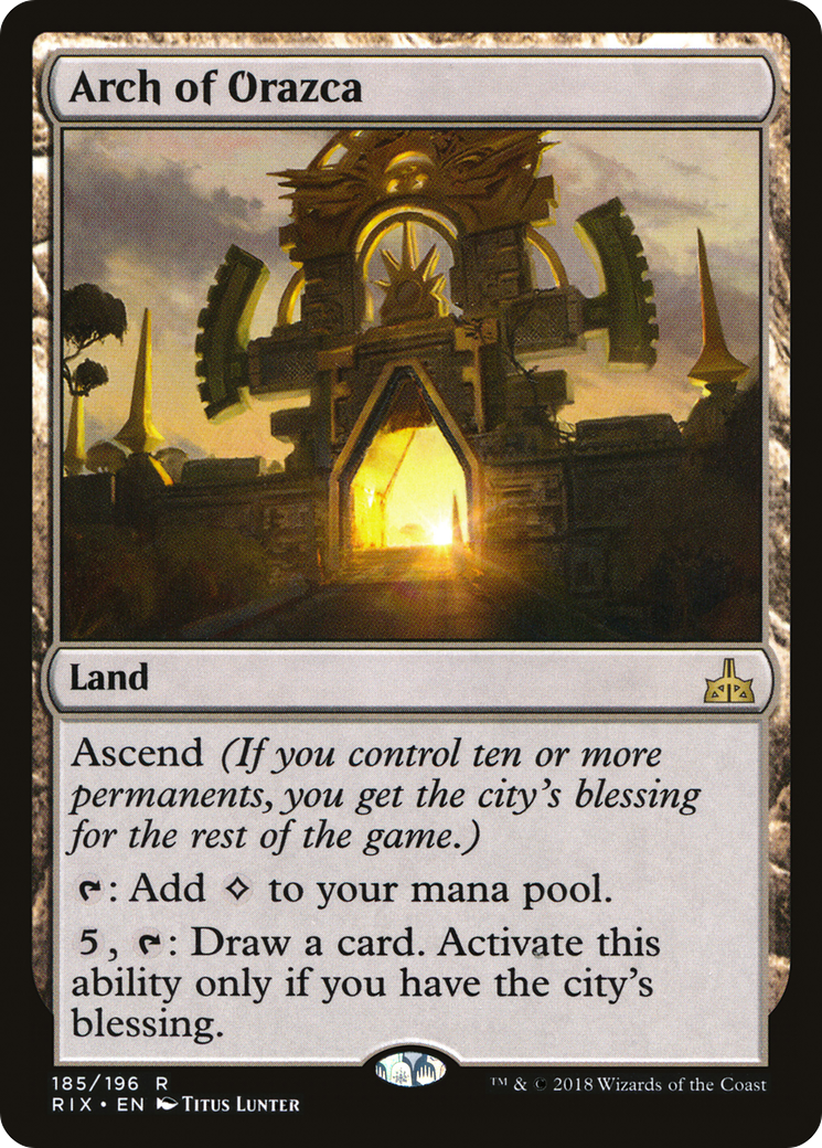Arch of Orazca (RIX-185)