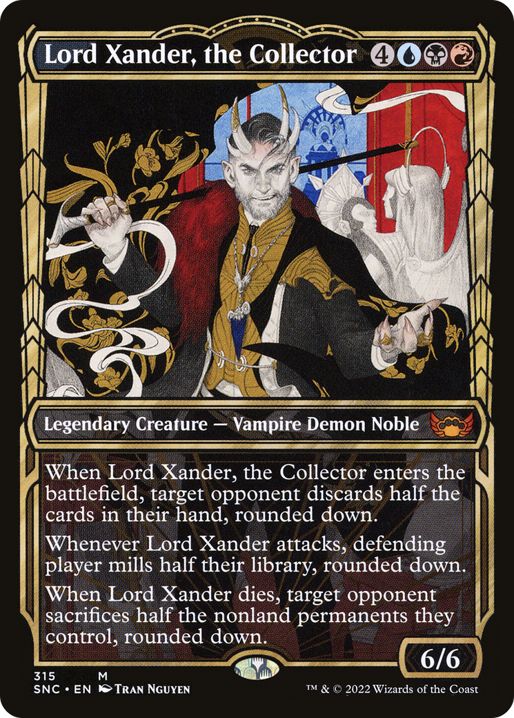 Lord Xander, the Collector (SNC-315) (Showcase) (Foil)