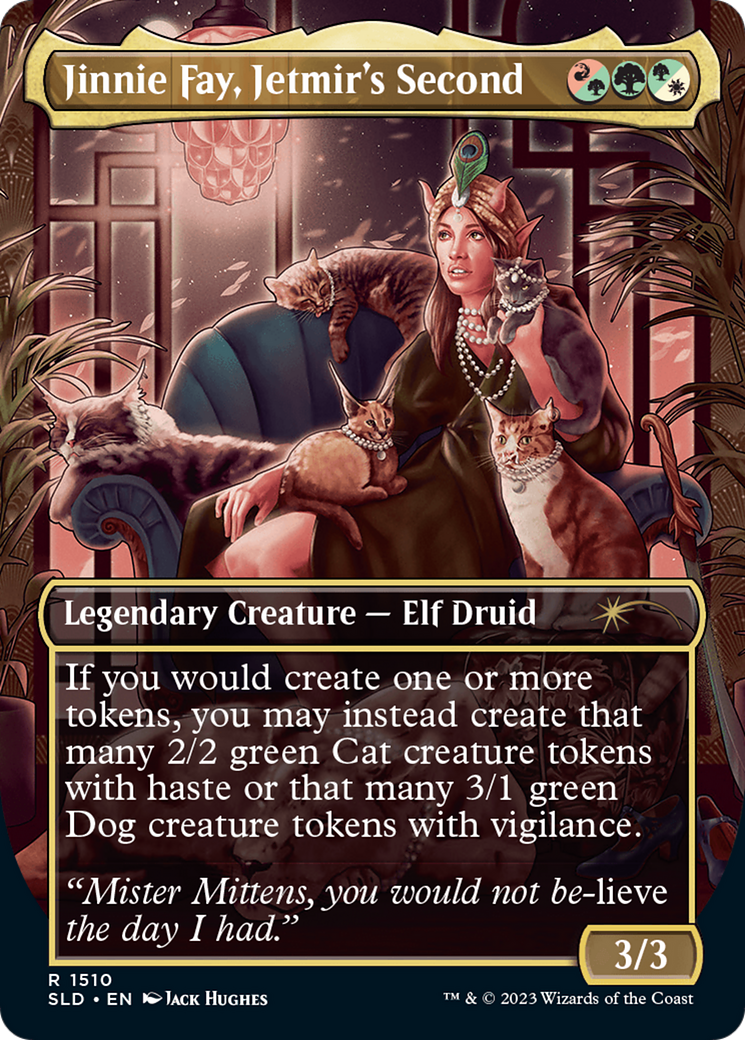 Jinnie Fay, Jetmir's Second // Jinnie Fay, Jetmir's Second (SLD-1510) (Borderless) (Foil)