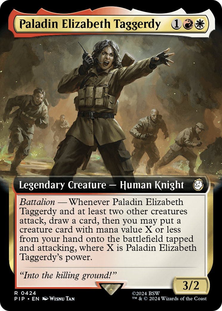 Paladin Elizabeth Taggerdy (PIP-424) (Extended Art)