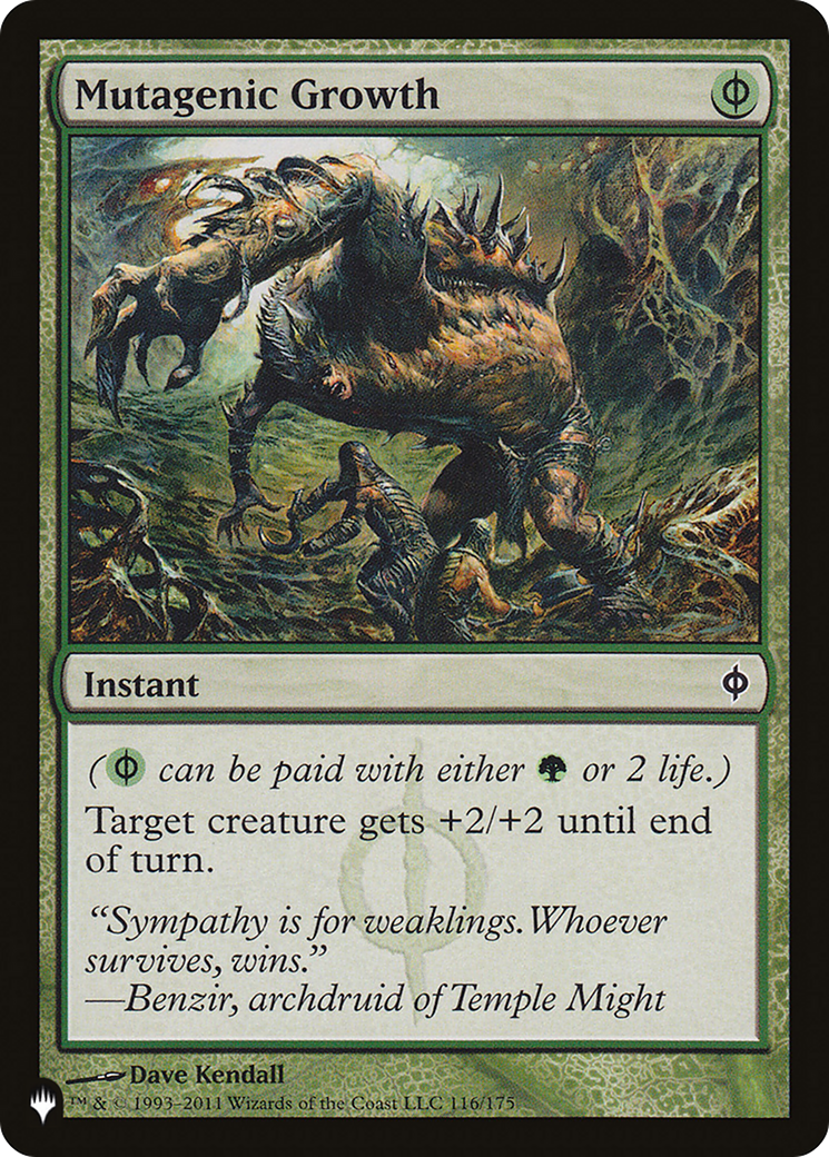 Mutagenic Growth (LIST-NPH-116)