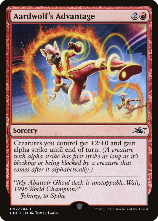 Aardwolf's Advantage (UNF-097)