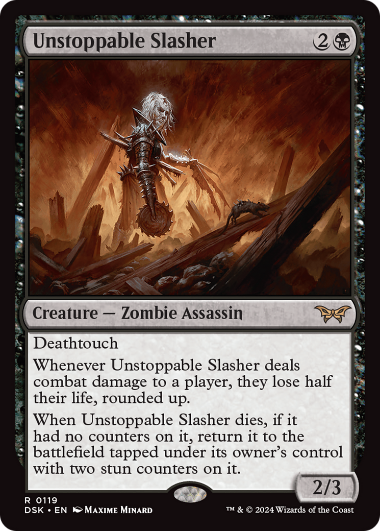 Unstoppable Slasher (DSK-119) (Foil)