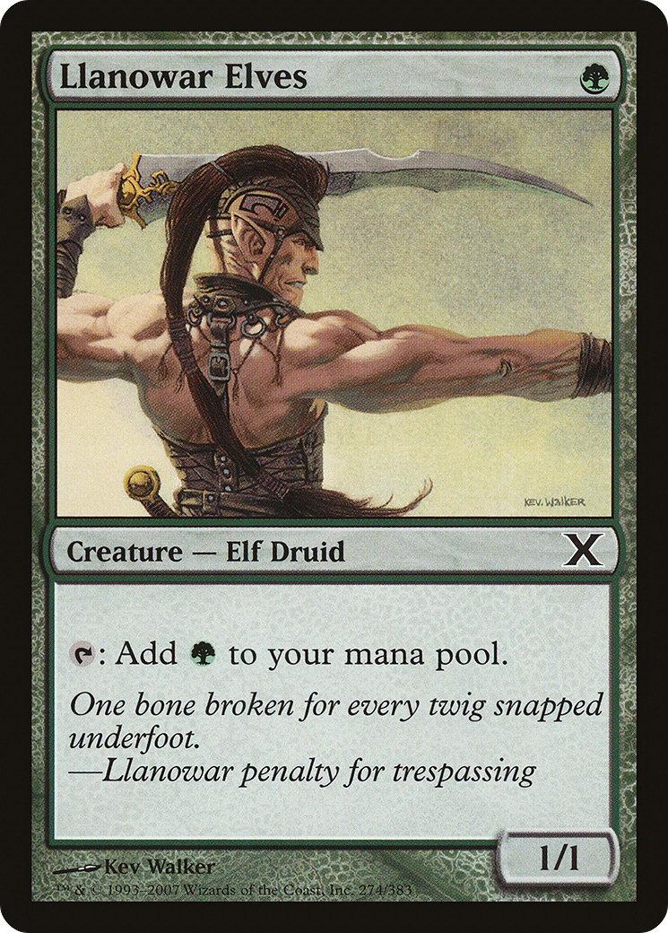Llanowar Elves (10E-274)