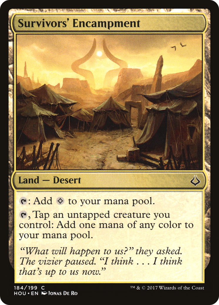 Survivors' Encampment (HOU-184) (Foil)